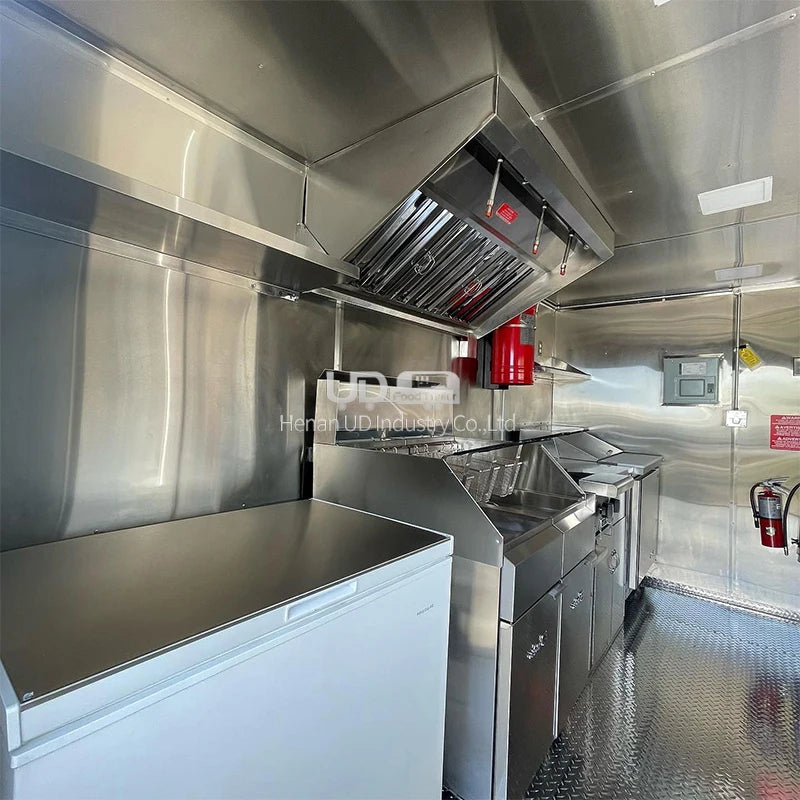 Mobile Fast Food Trailers Fully Equipped