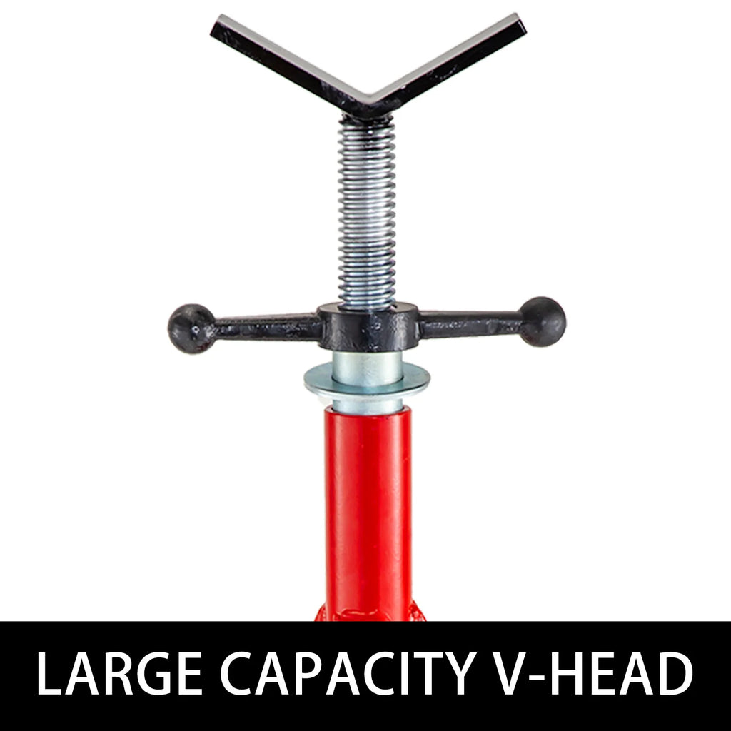 Pipe Holding Stand with Roller Head V-Head