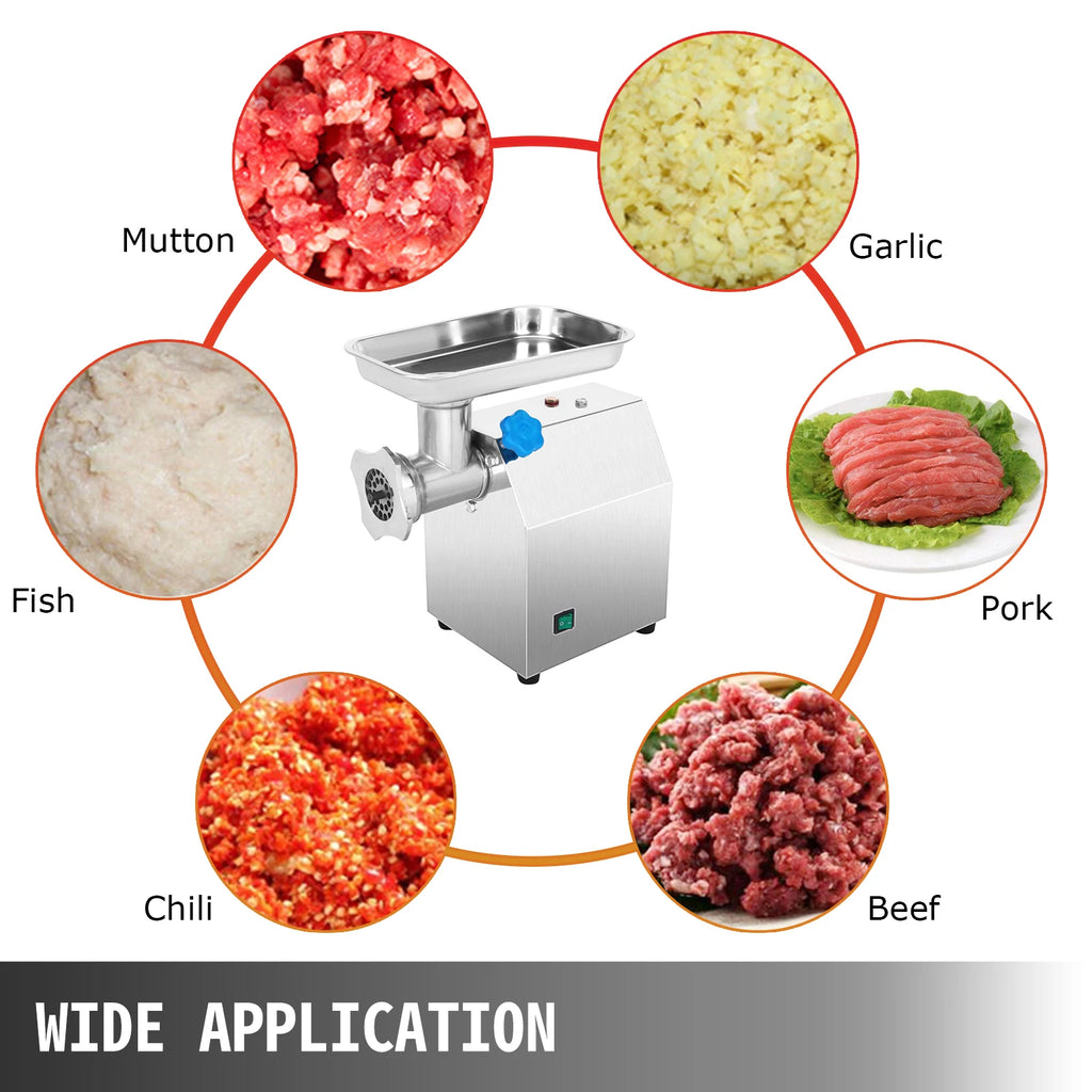 250Kg/H Electric Meat Mincer Grinder
 Sausage Maker