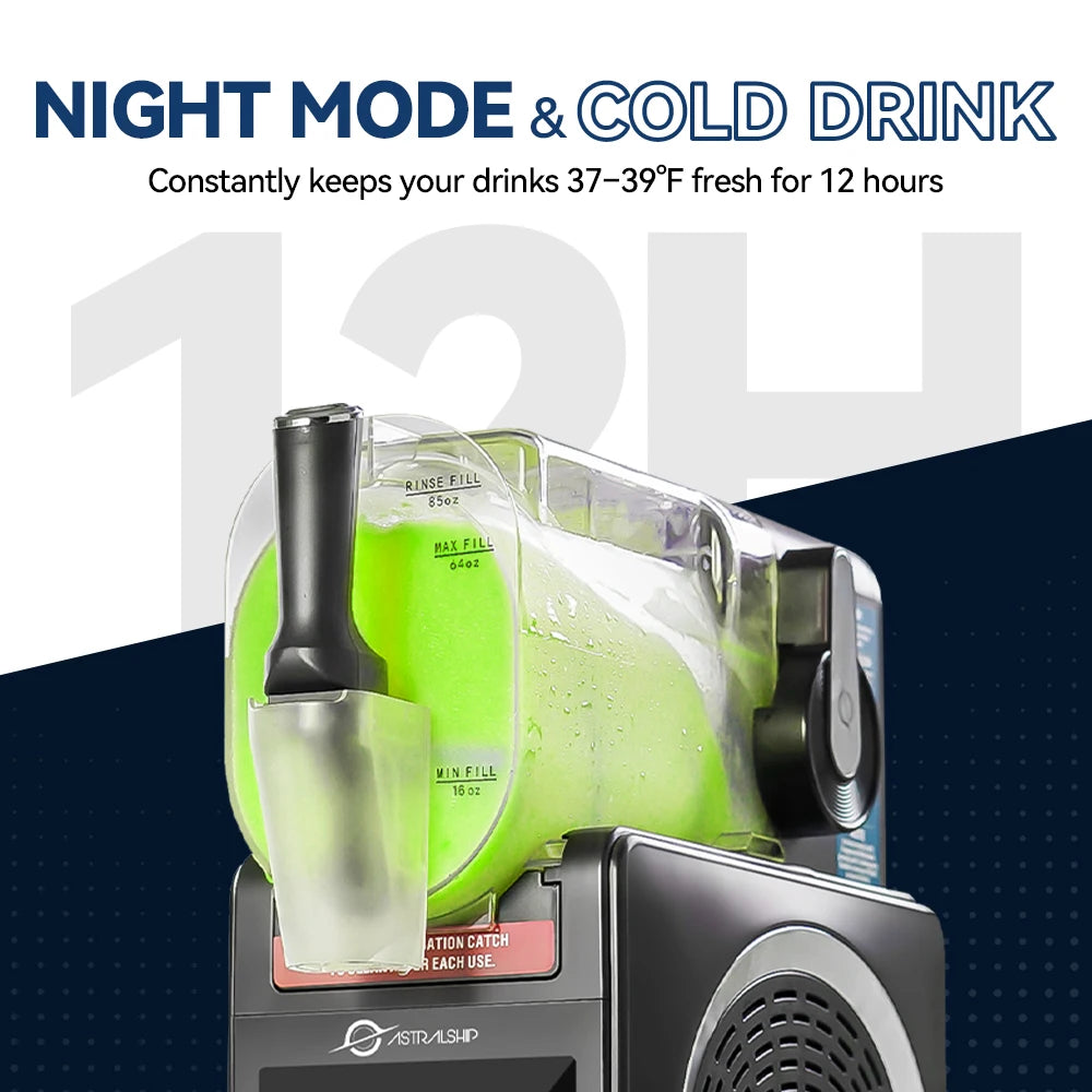 Slushie Machine 85oz Frozen Drink Maker