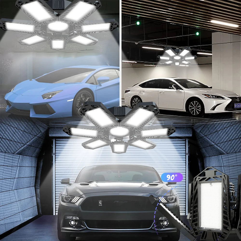 Folding Garage Lighting 120W LED Light