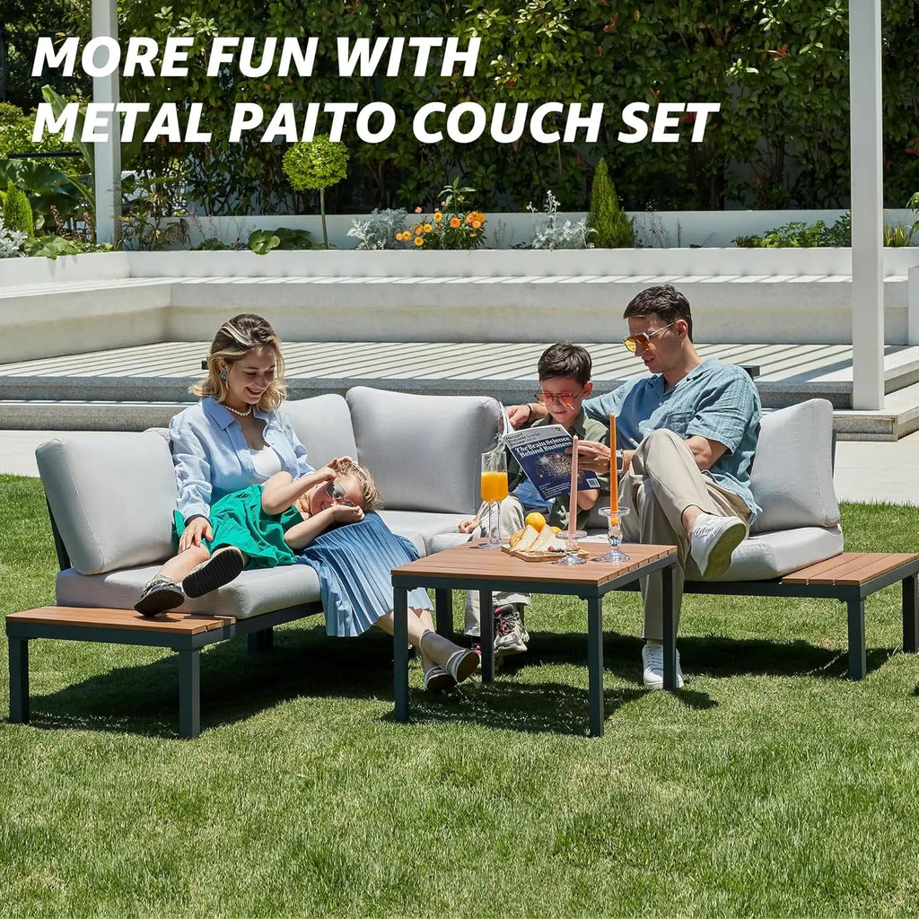 Patio Furniture Sets, L Shape Patio Sectional