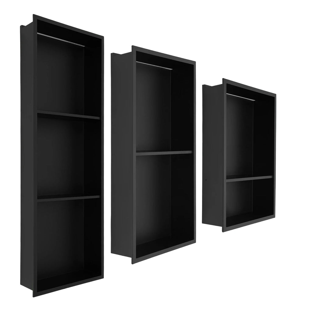 Stainless Steel Recessed Wall Niche with RGB Light
