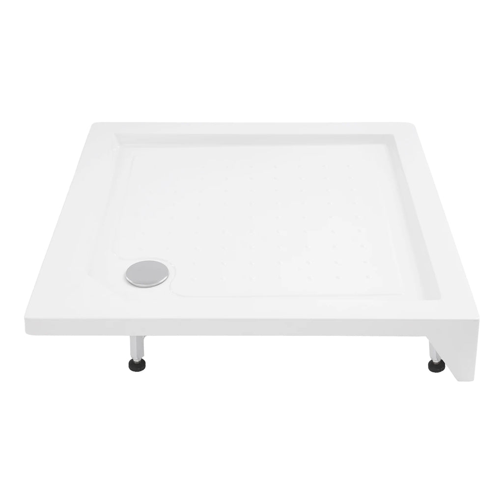85*85*14cm Shower Base with Drain Hose 260kg/570lbs