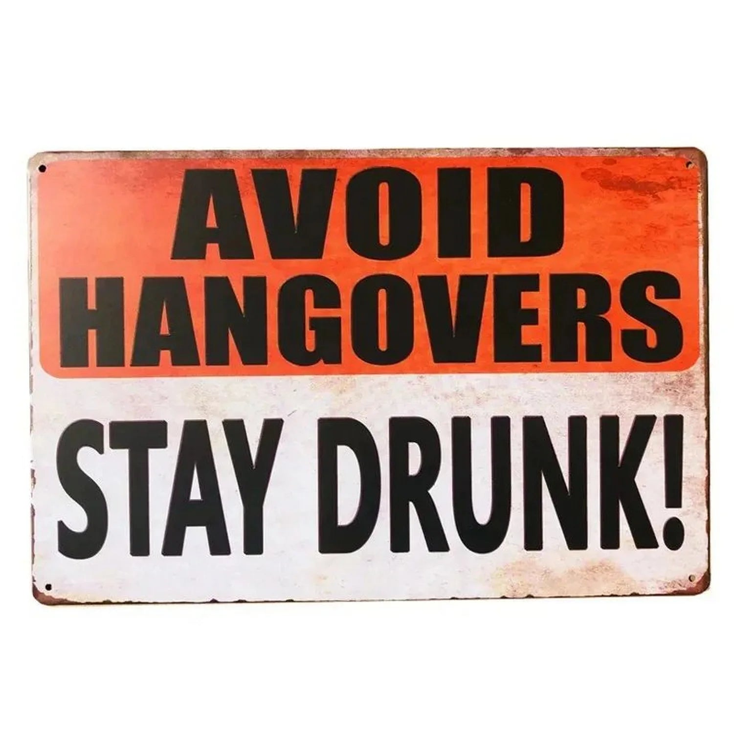 Warning Metal Tin Signs Wall Decoration