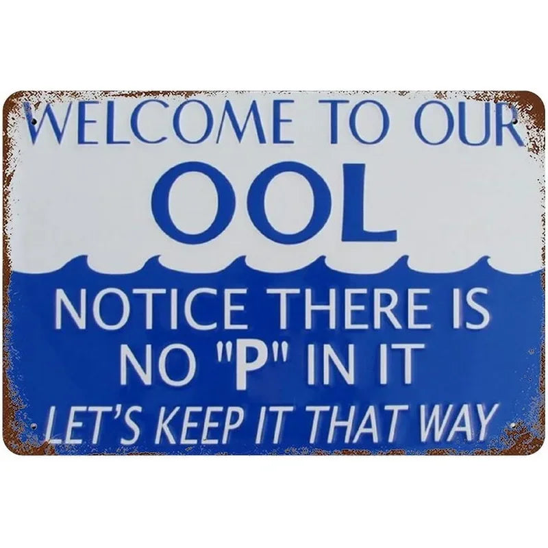 Metal Signs No Stupid People Beyoud this Point