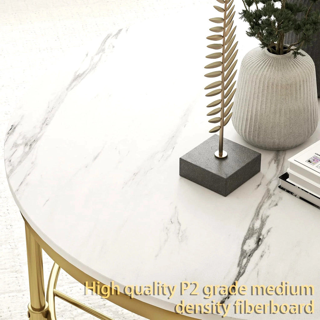 2-Tier Round Coffee Table