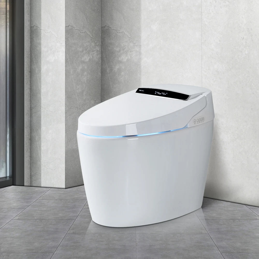 Smart Toilets with Heated Bidet Seat.