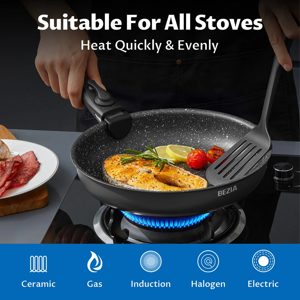 Induction Cookware Set 13 Pieces, Nonstick