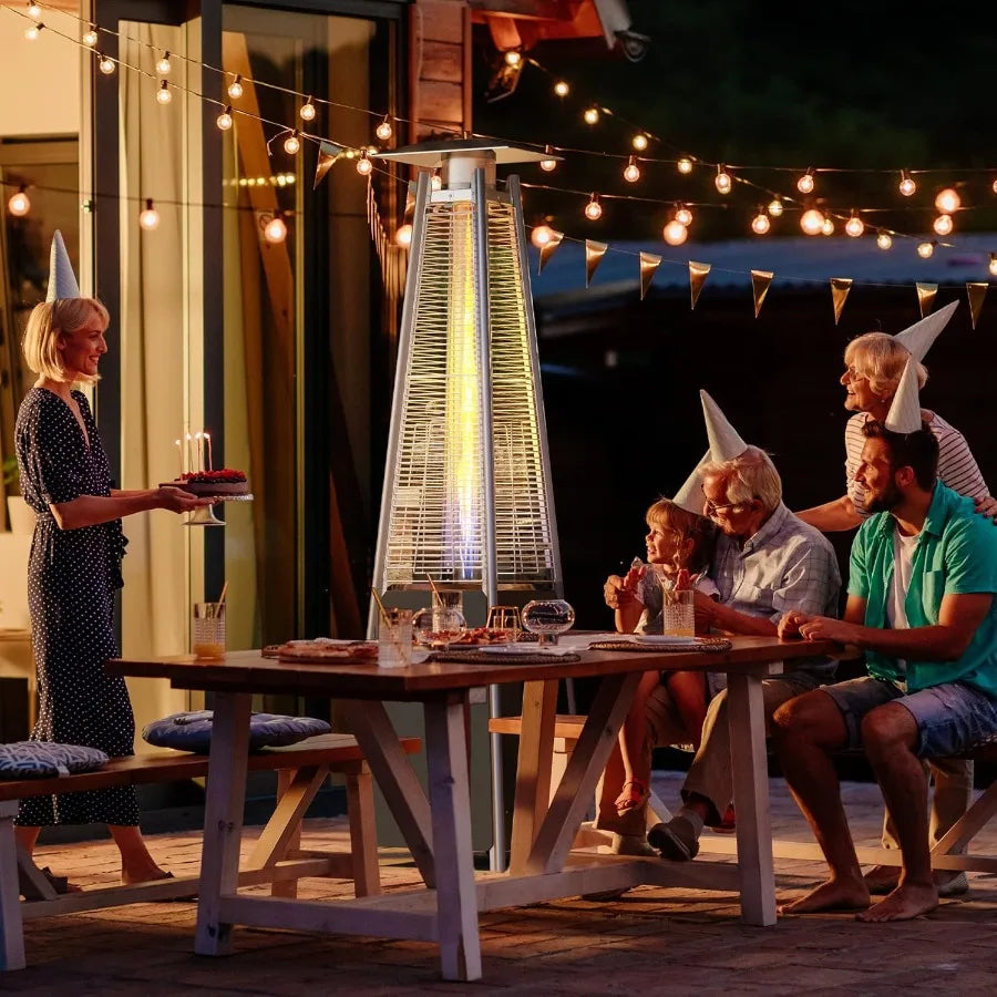 48 000 Btu Outdoor Pyramid Patio Heater