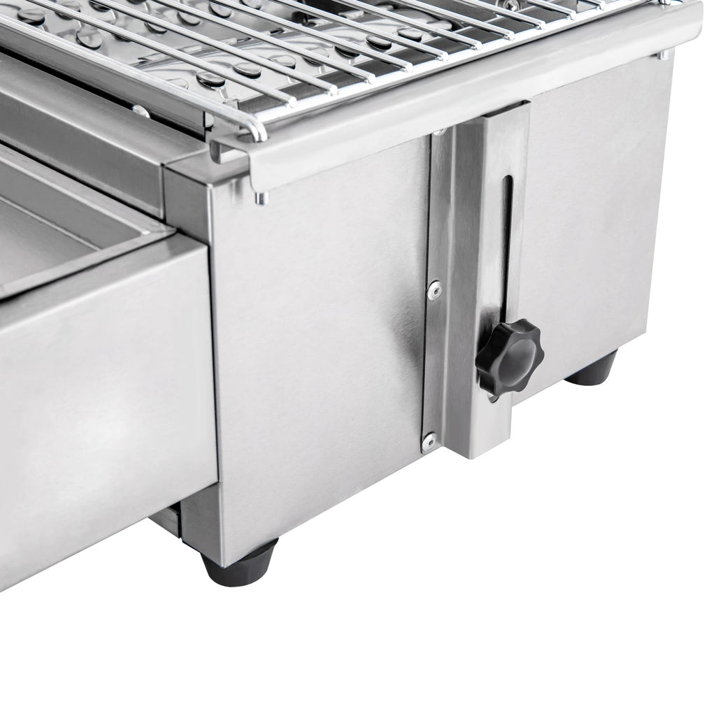 Professional 4-Burner Stainless Steel Portable Gas Grill