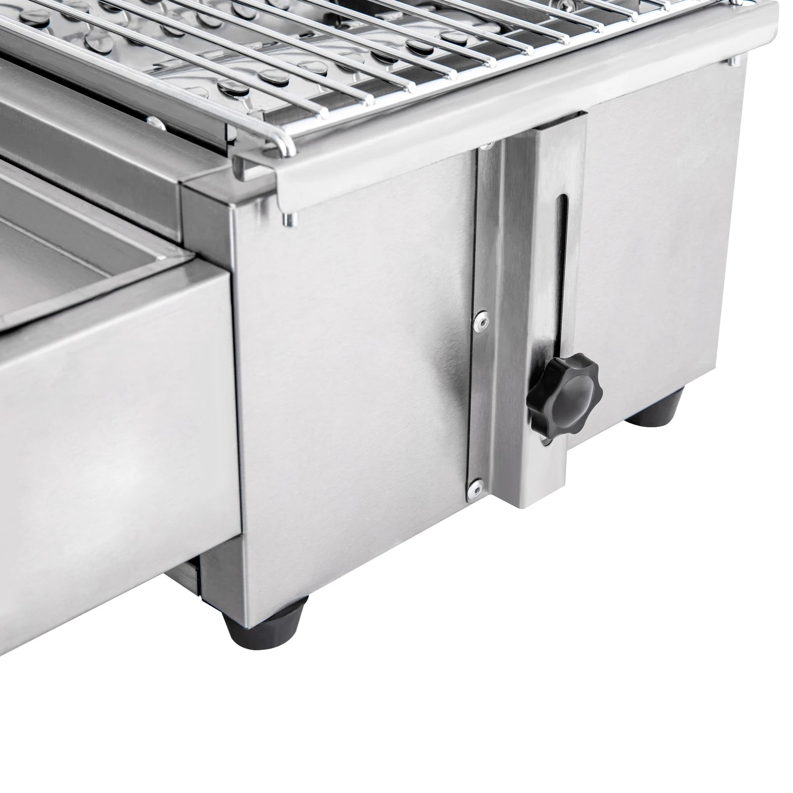 Professional 4-Burner Stainless Steel Portable Gas Grill