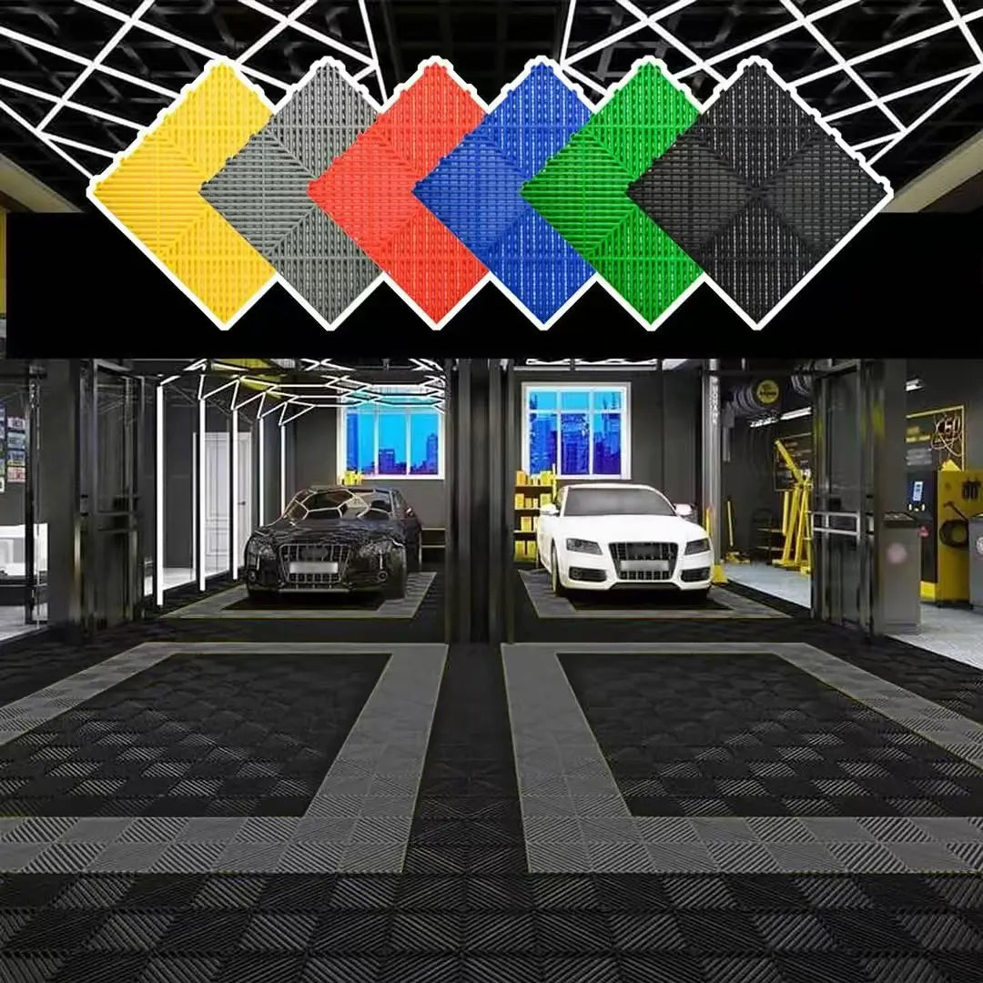 20 Pack Interlocking Drainage Tiles,