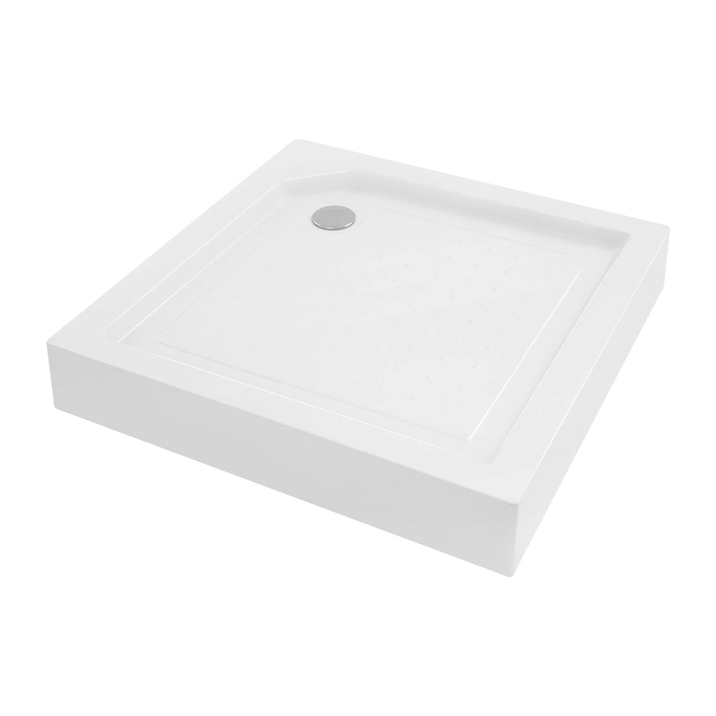 85*85*14cm Shower Base with Drain Hose 260kg/570lbs