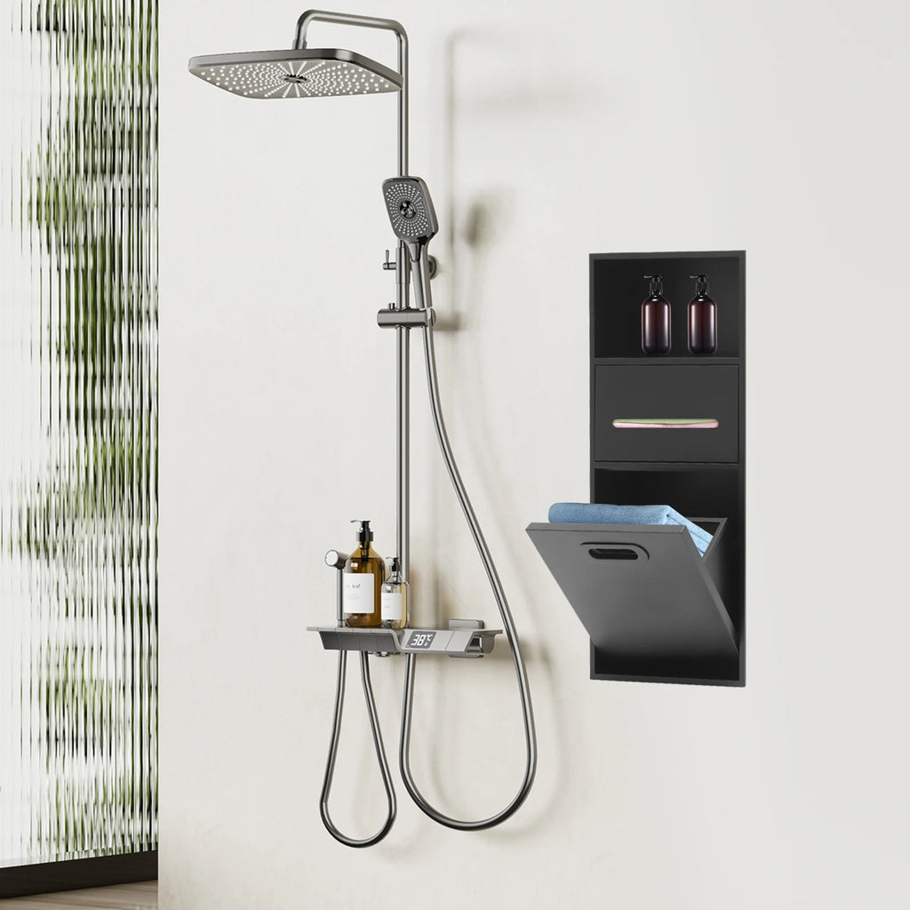 Shower  Steel Recessed Storage Cabinet