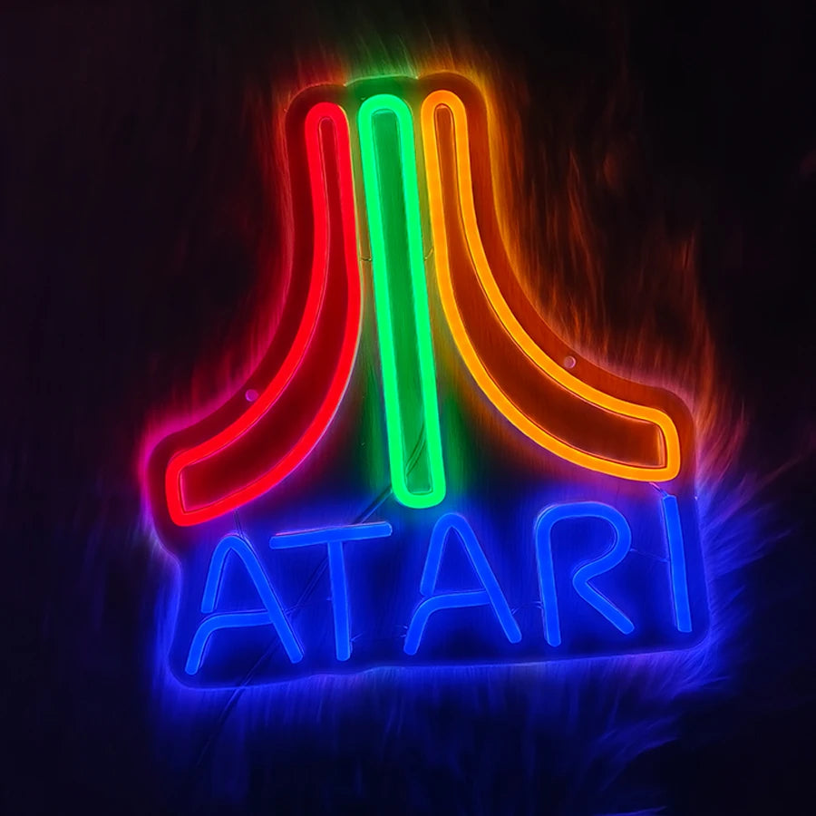 ATARI Neon Sign For Wall Decor