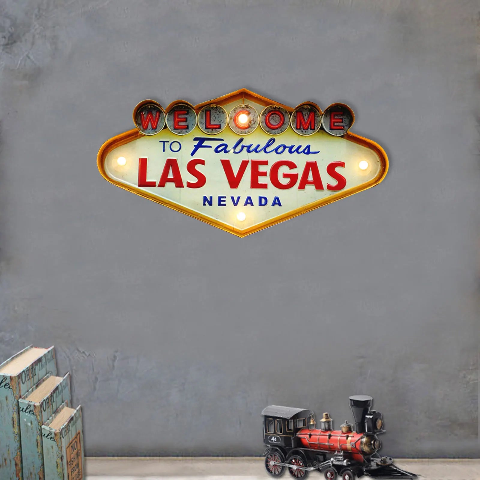 Metal Neon Sign Vintage LED
