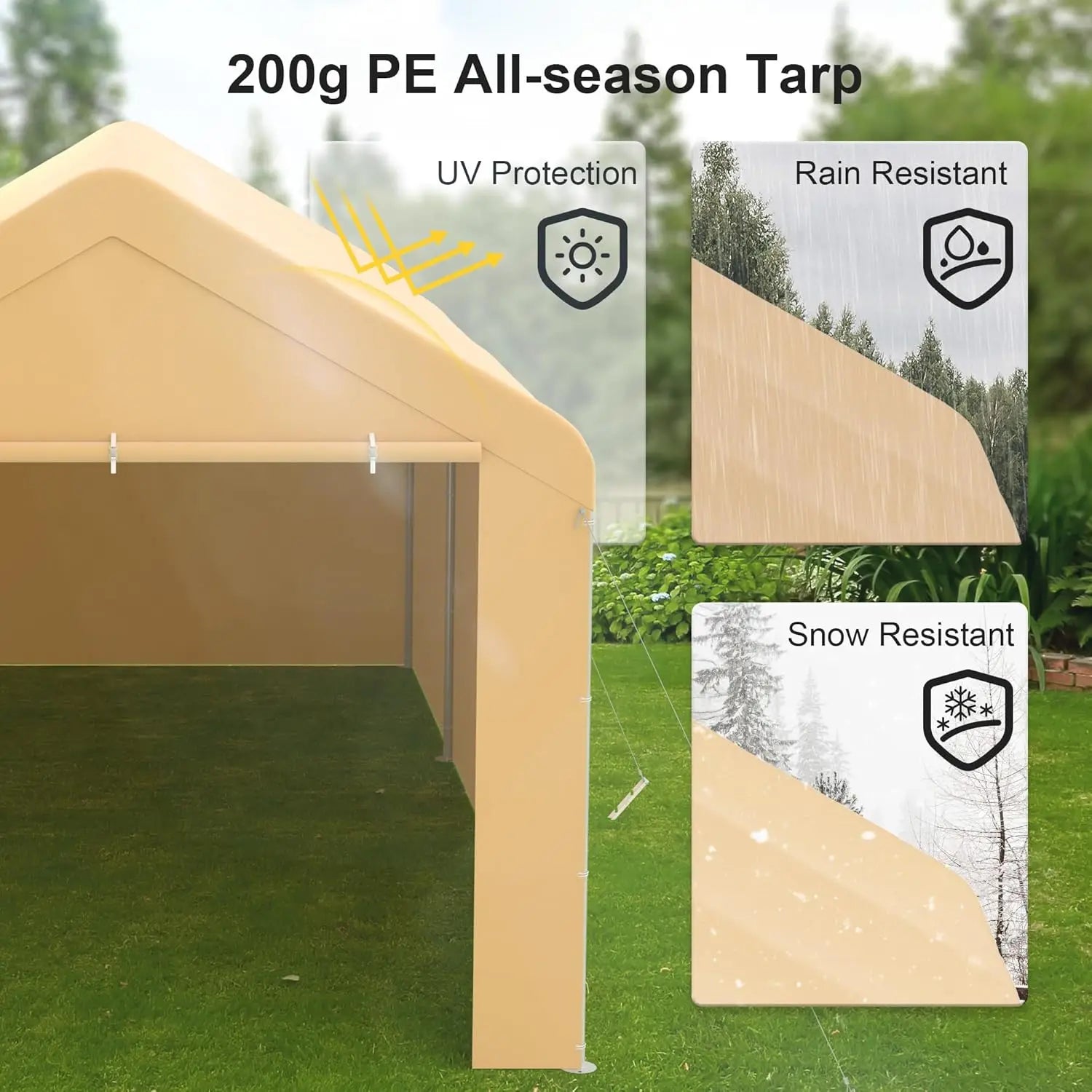Carport 


















10'x20' Heavy Duty Car Canopy