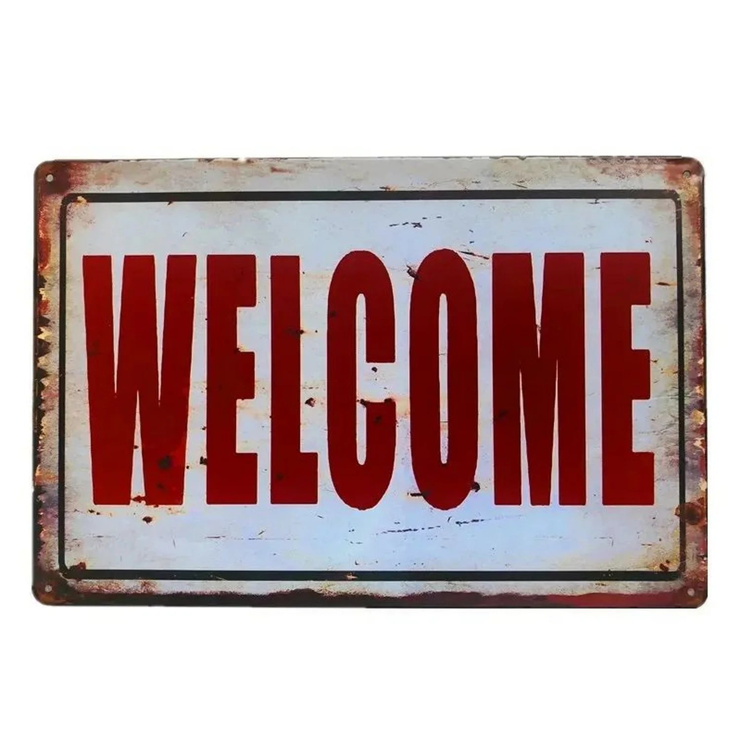 Warning Metal Tin Signs Wall Decoration