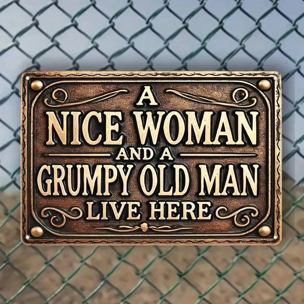 Vintage Metal Sign -