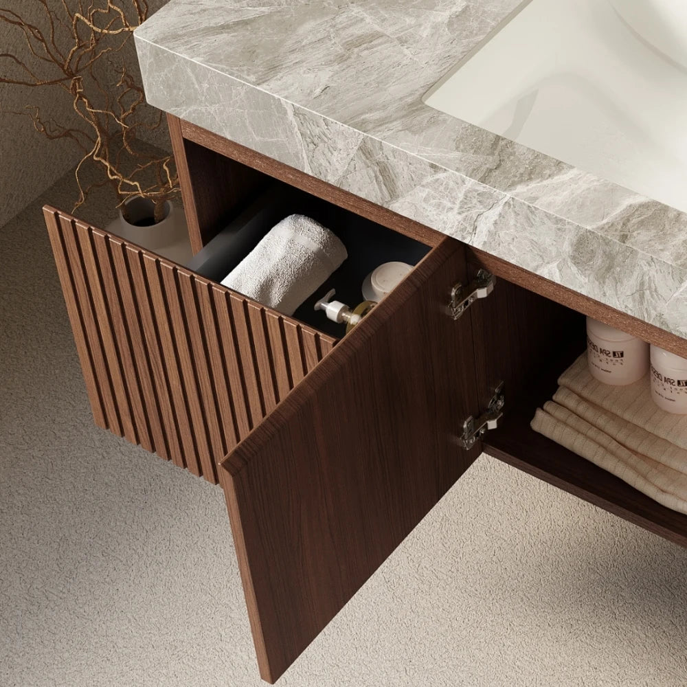 48" Bathroom Vanity with Sink,   with Drawer and Doors,