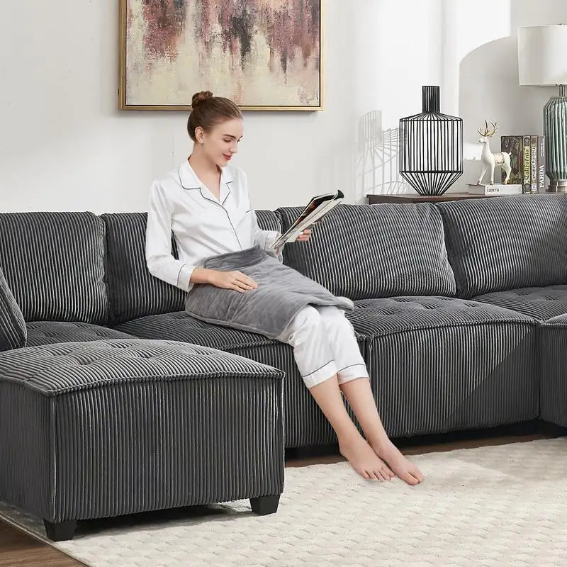 Modular Sectional Sofa U-Shaped Couch