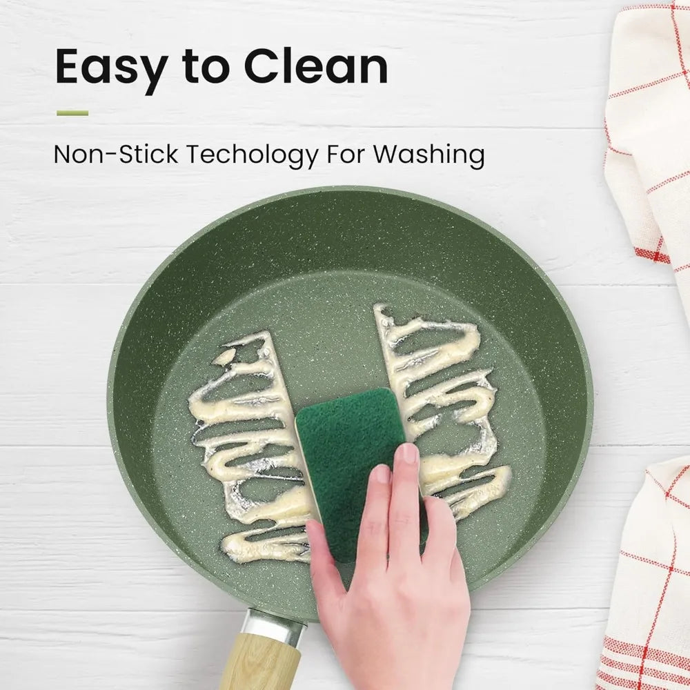 30-Piece Non-Stick  Cookware , Induction