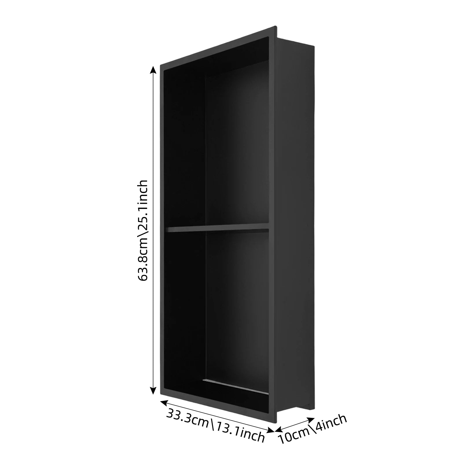 Stainless Steel Recessed Wall Niche with RGB Light