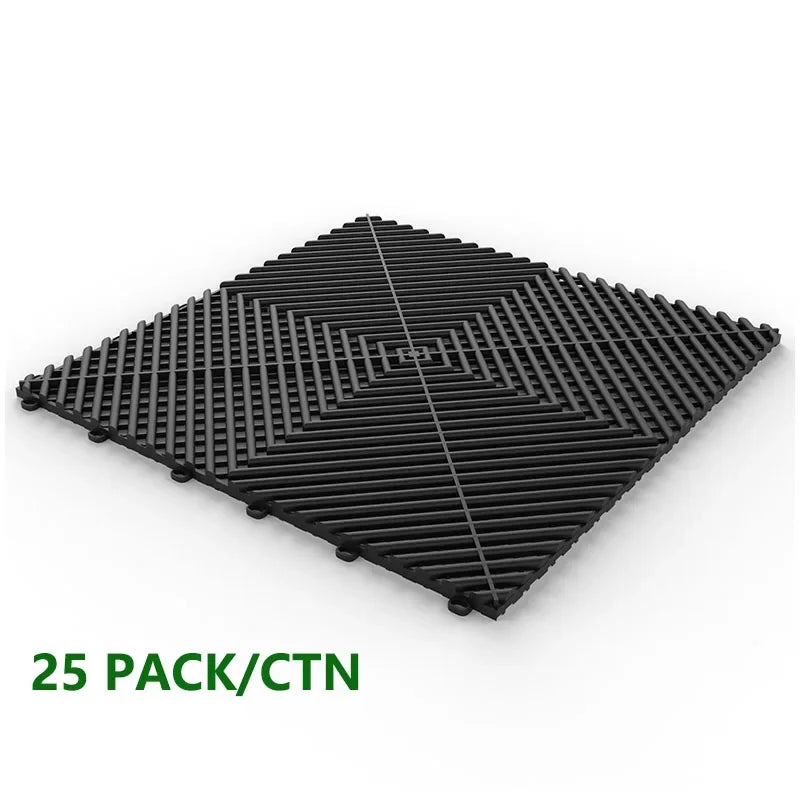 25PCS Thickness Garage Floor Mats