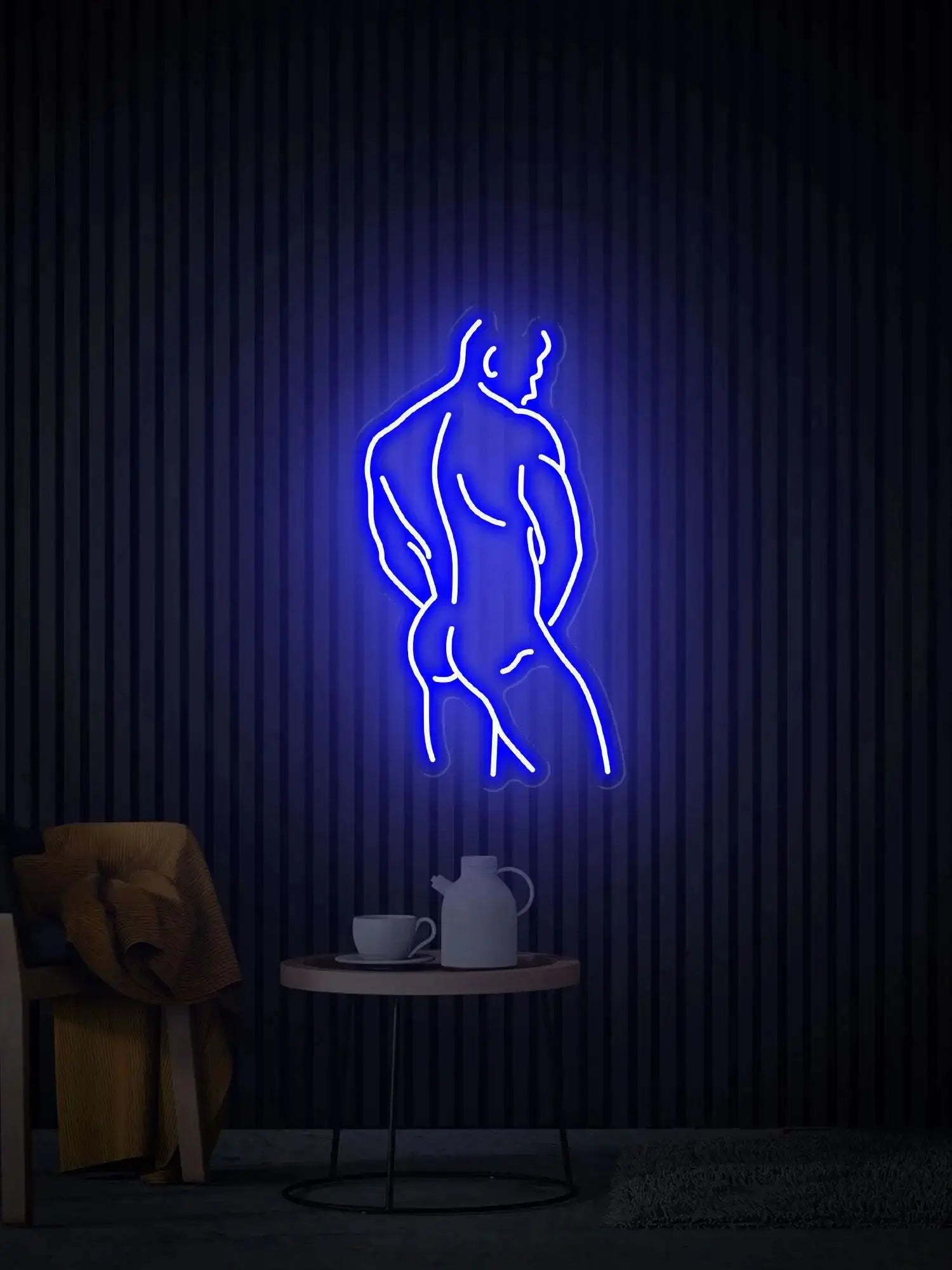 Man Neon Sign Man Art Wall Decor