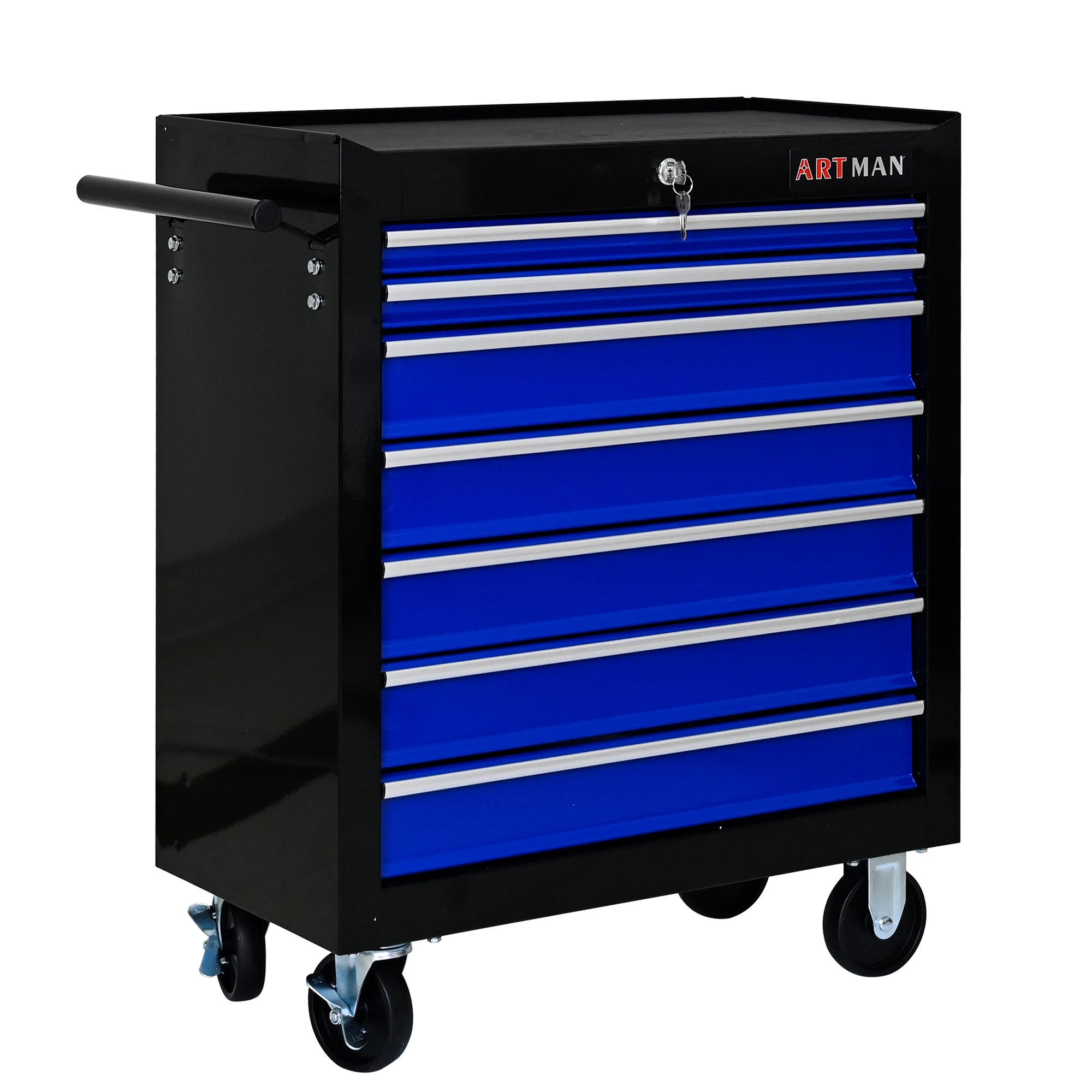 Cabinet,Box,7 Drawer Rolling Tool Box