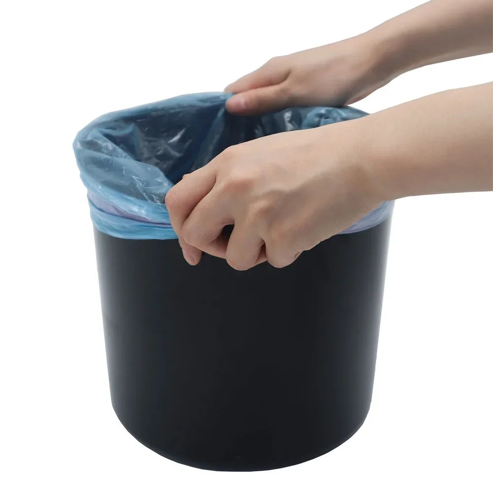 Round Plastic Step Trash Can 1.5 Gallon