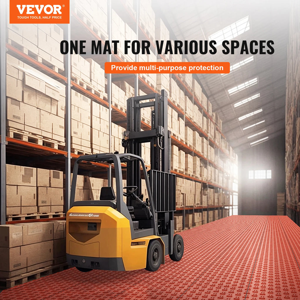 Interlocking 50 Pack Garage Floor Covering