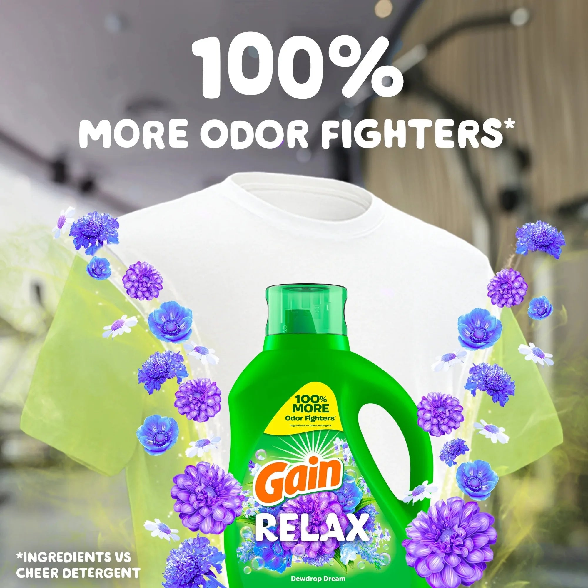 Liquid Laundry Detergent,  154 fl oz, 107 Loads, HE