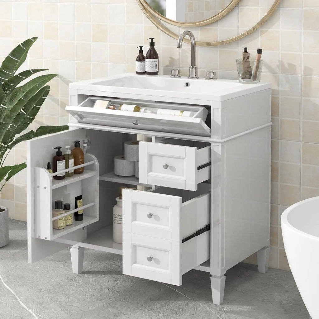 30" Bathroom Vanity with Sink,