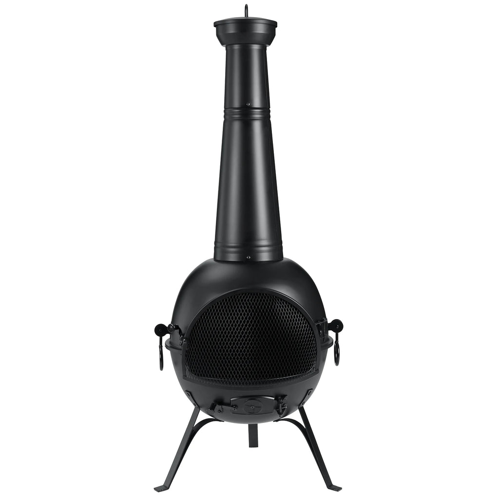 Fire Outdoor Chiminea Fireplace Deck or Patio
