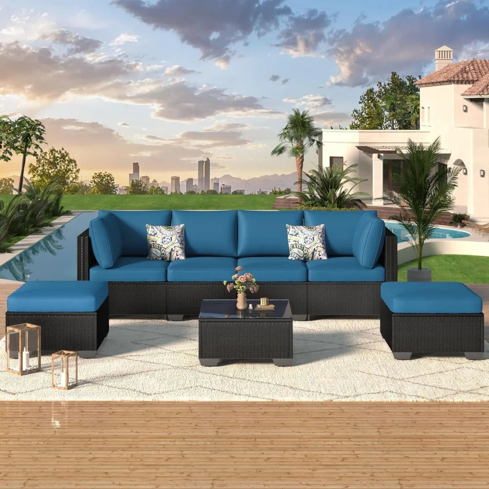 U-MAX 7 Piece Outdoor Patio Furniture Set