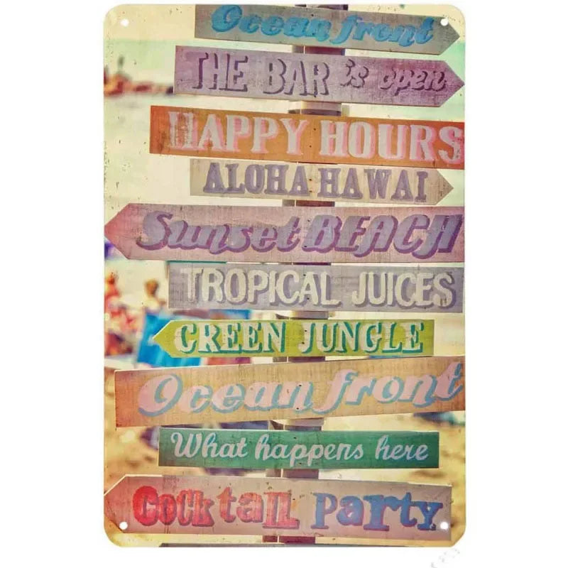 Metal Signs No Stupid People Beyoud this Point