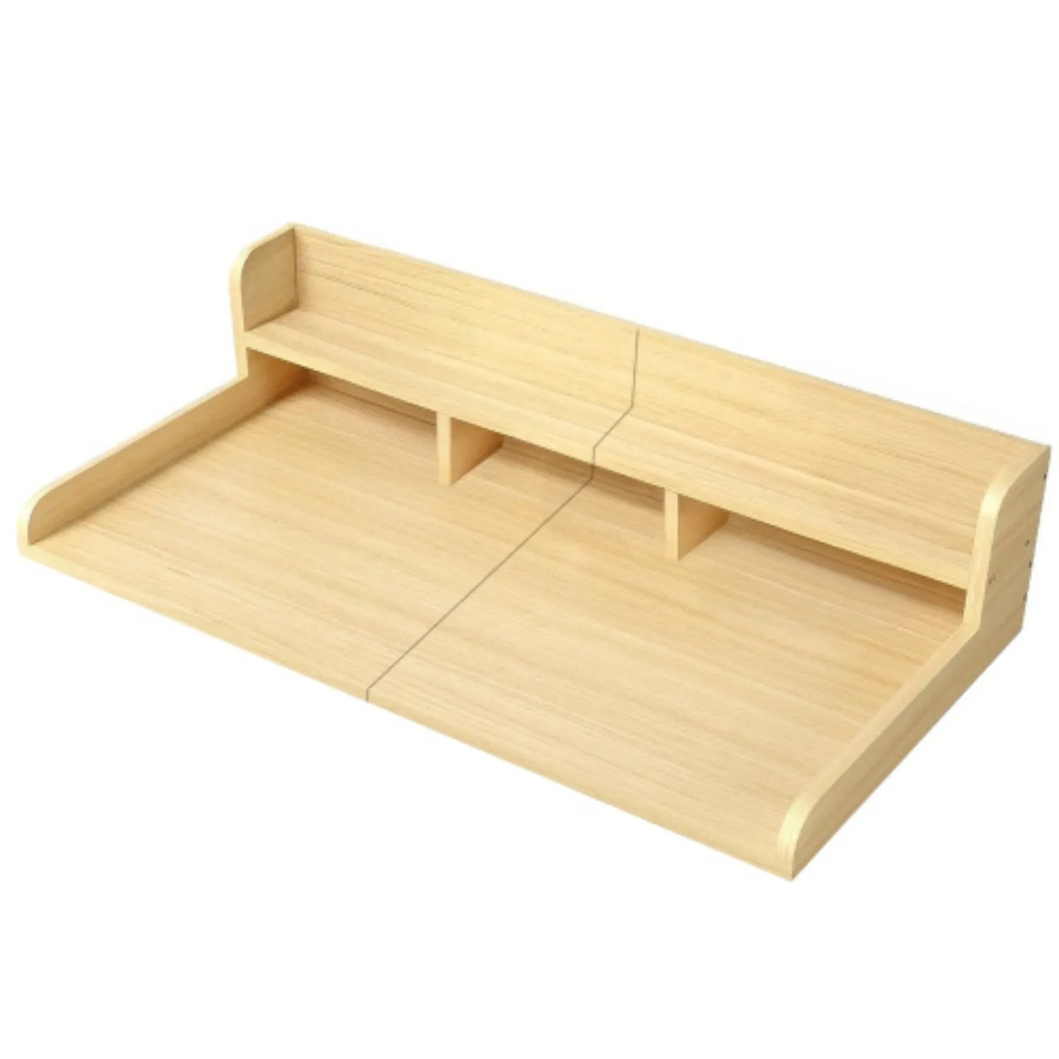 Washer Dryer Laundry Countertop With 2-Tier Storage Shelf