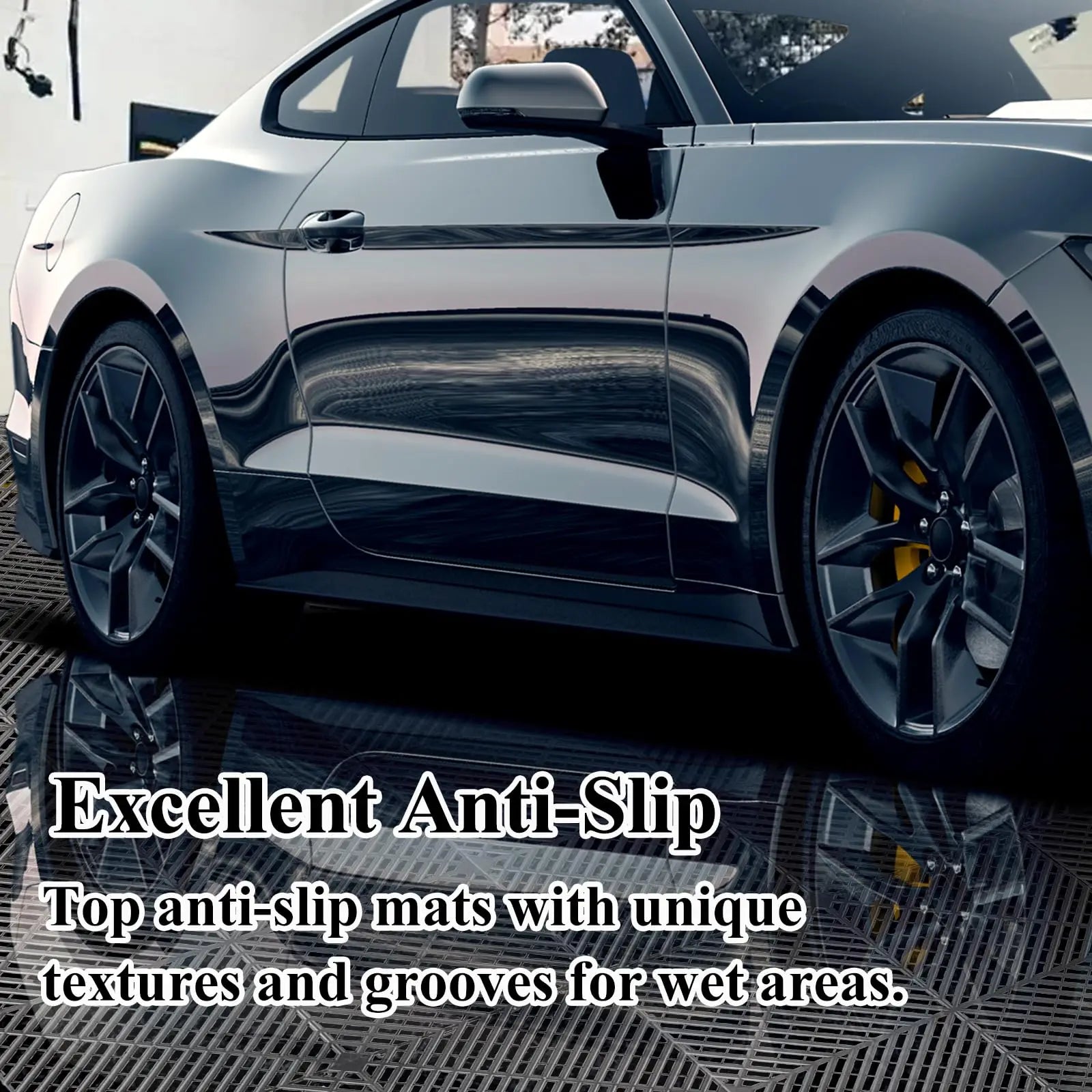 20 Pack Interlocking Drainage Tiles,