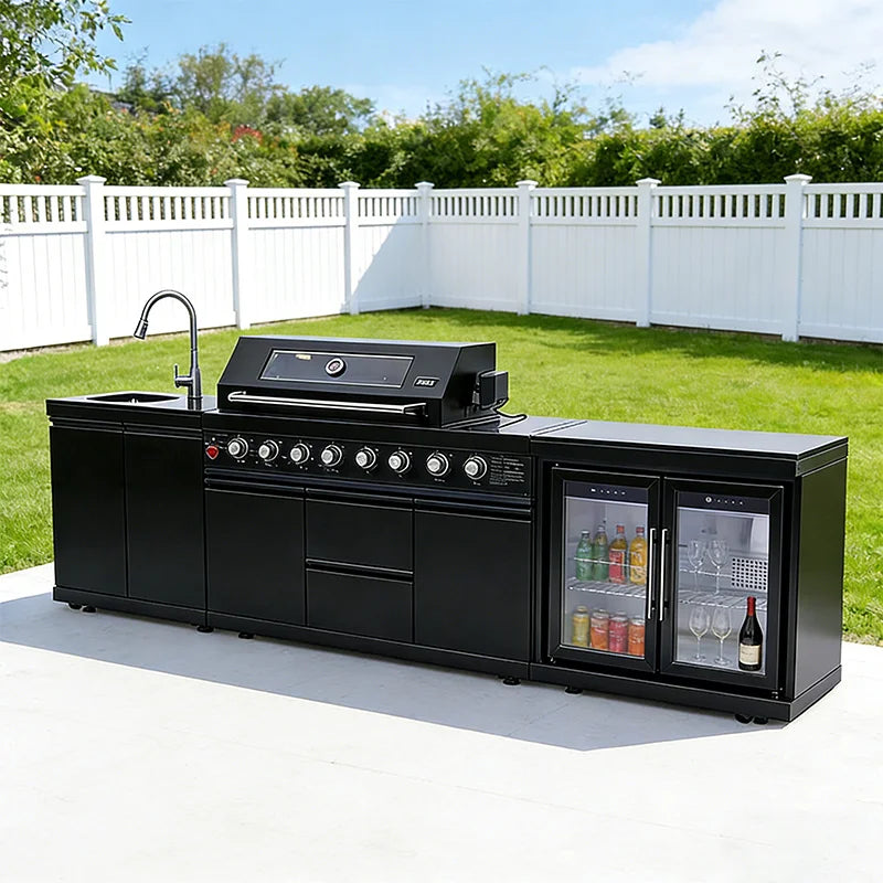 Backyard Patio Garden Outdoor Kitchen Cabinets 304 Stainless