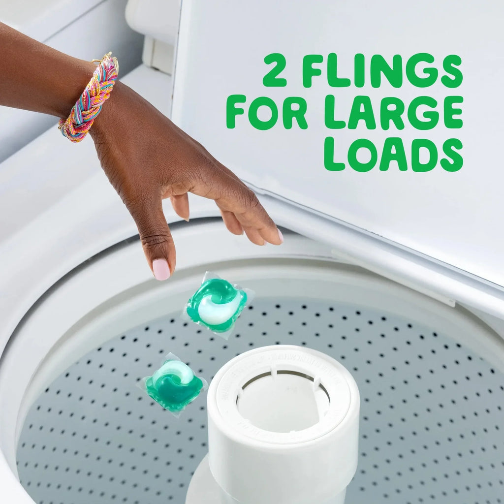 102 Count 3-in-1 Laundry Detergent Pacs,