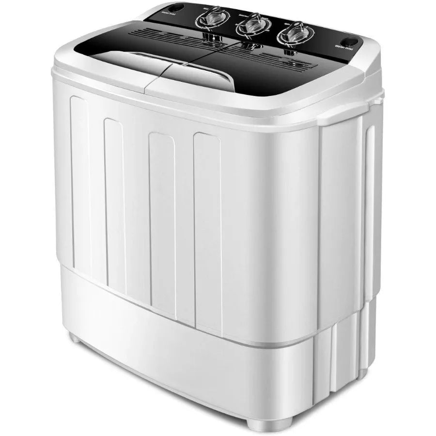 Portable Compact 13 Lbs Mini Twin Tub Washing Machine