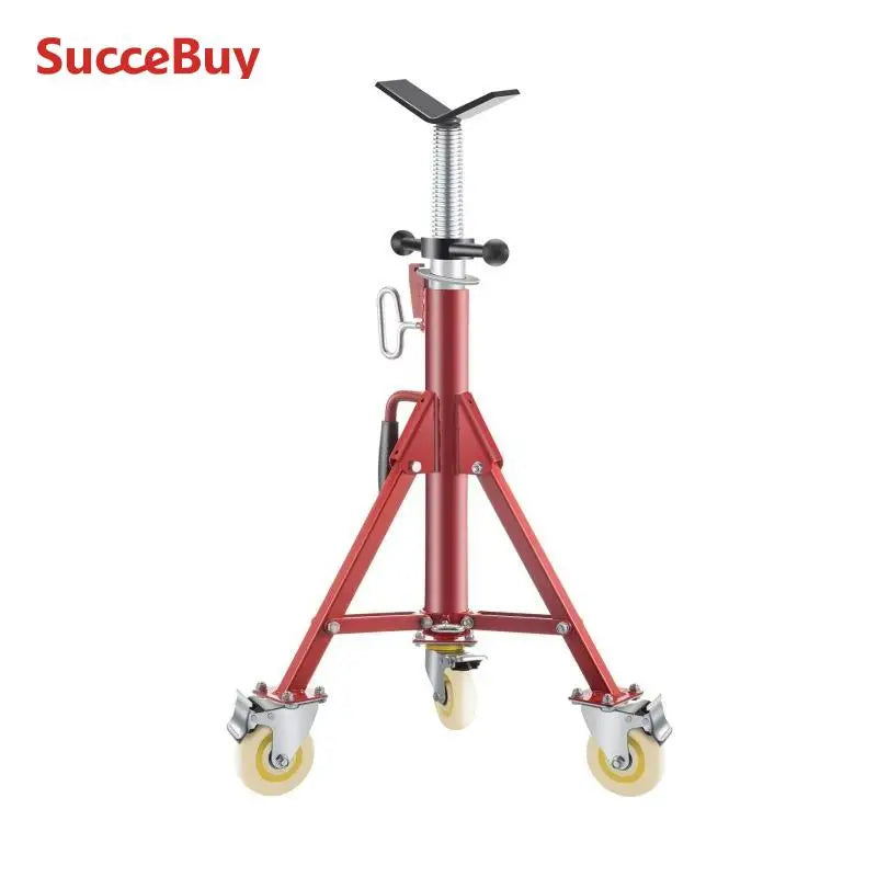 Pipe Holding Stand with Roller Head V-Head