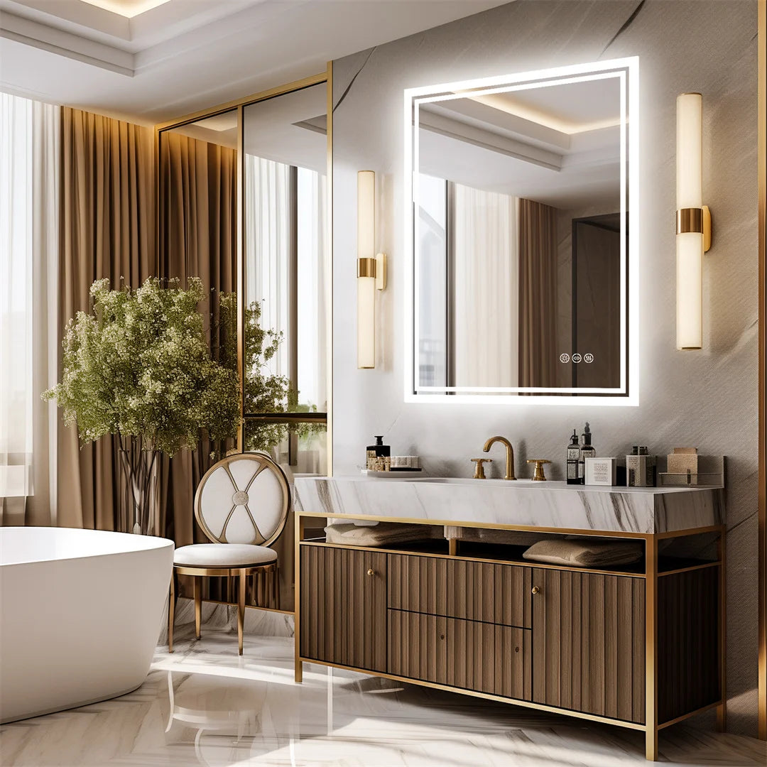 I Illuminate LED Backlight Bathroom Mirror