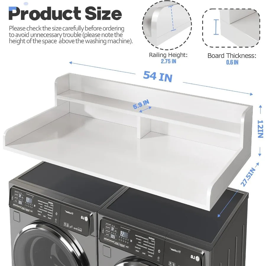 2Tier Washer and Dryer Countertop