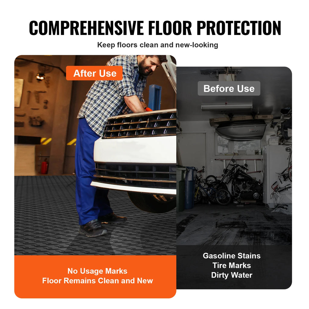 Garage Tiles Interlocking 25/50Pcs Garage Floor Tiles