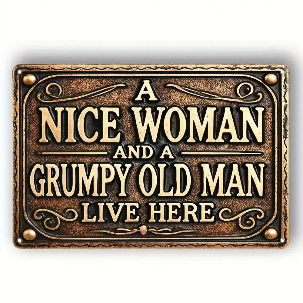 Vintage Metal Sign -