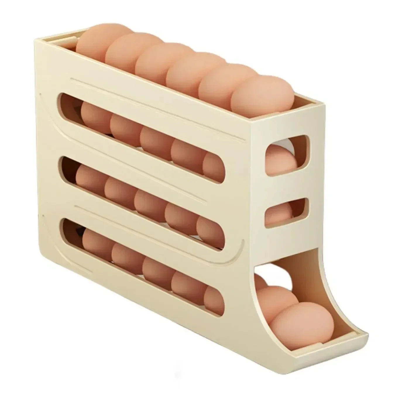 4 Tiers Egg Holder for Fridge，