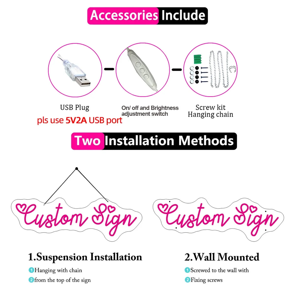 Custom Name Neon Sign,